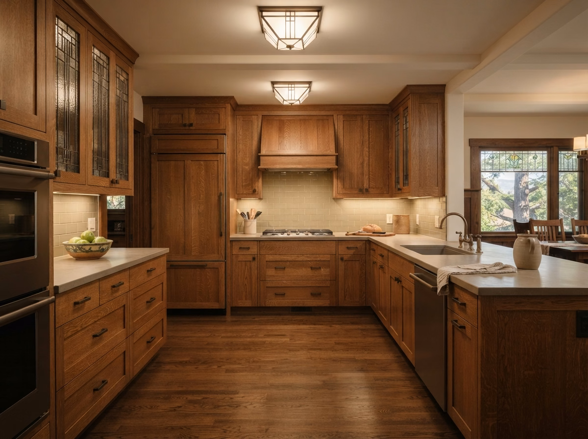 Craftsman Kitchen Style in San Bernardino County.