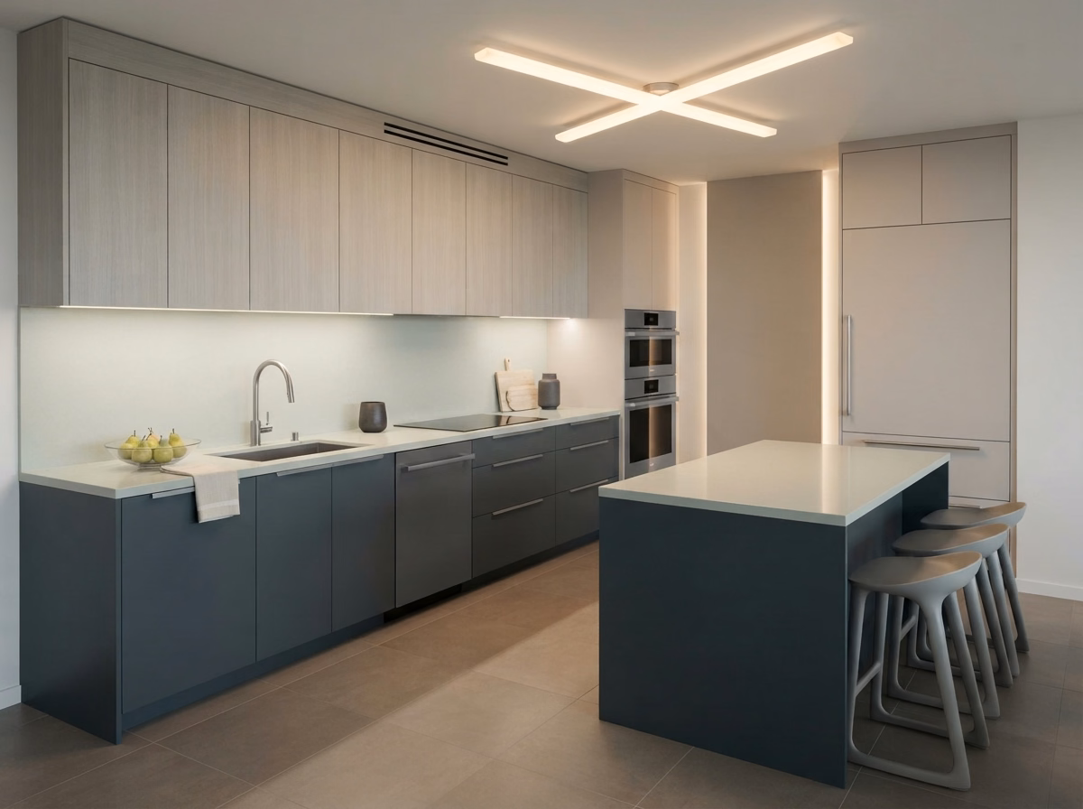 Modern Contemporary Kitchen Style in San Bernardino County.