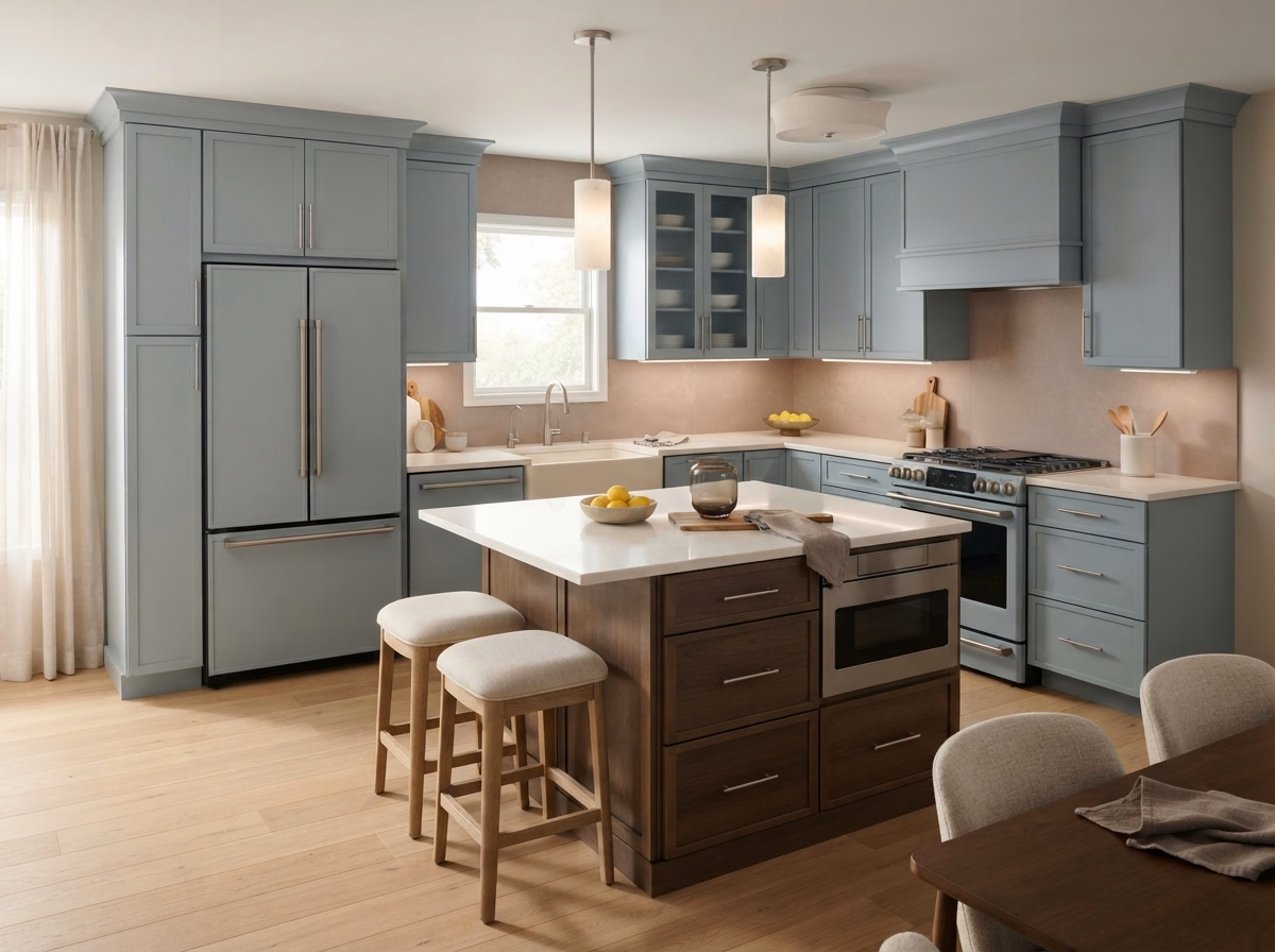 Transitional Kitchen Style in San Bernardino County.