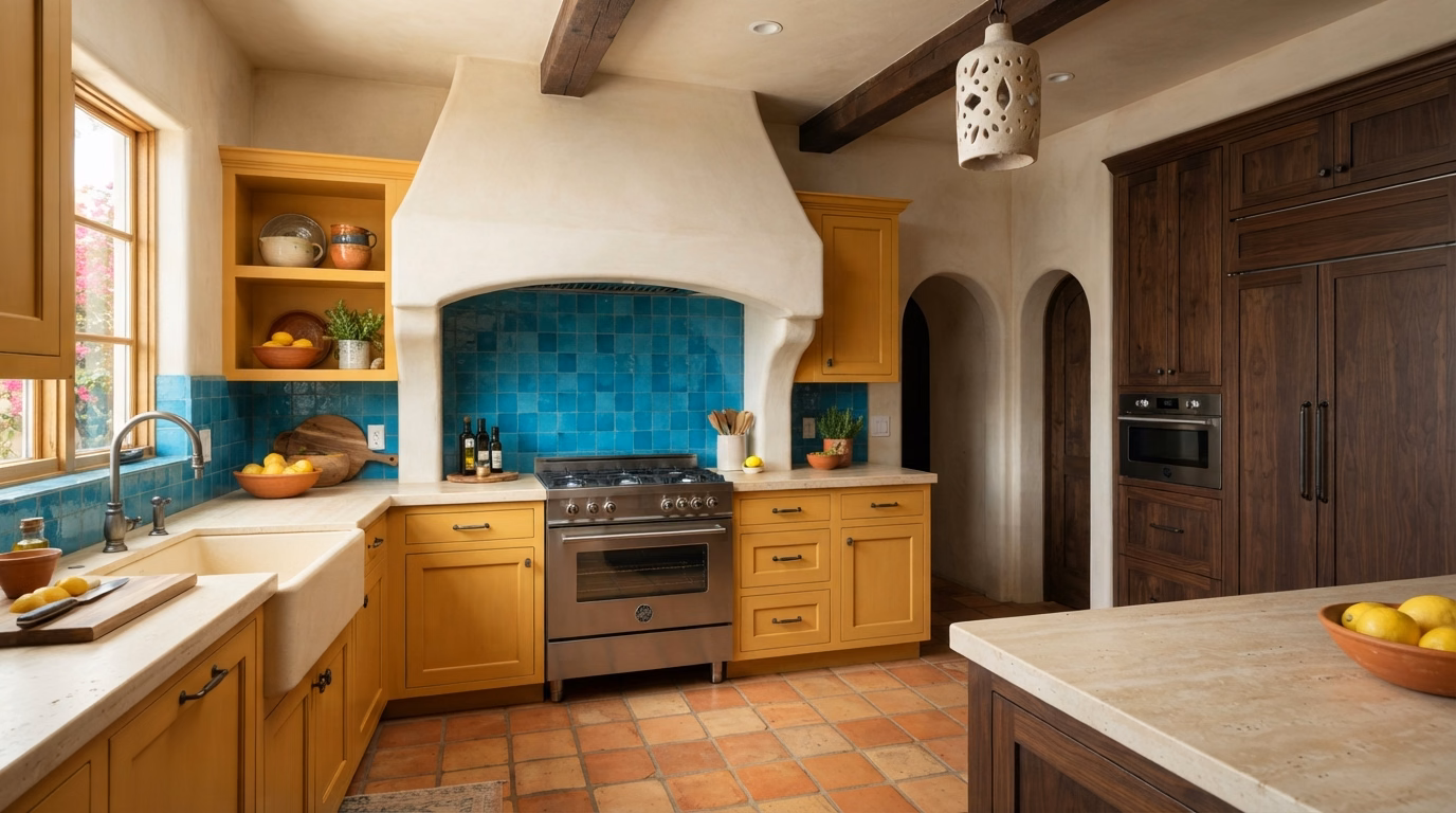 Mediterranean Spanish Colonial in San Bernardino County.