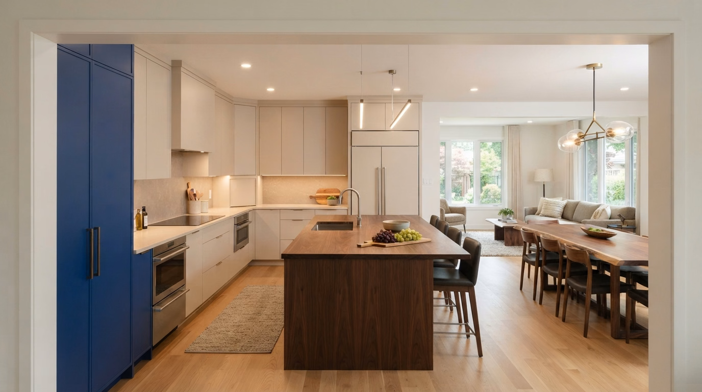 Open Concept Kitchen in San Bernardino County.