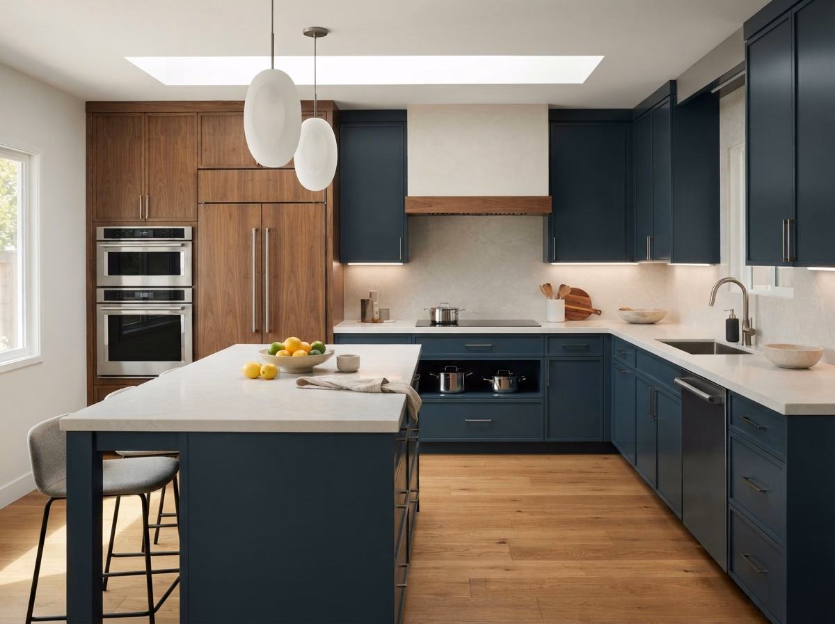 Full kitchen remodel project in Ontario, CA.