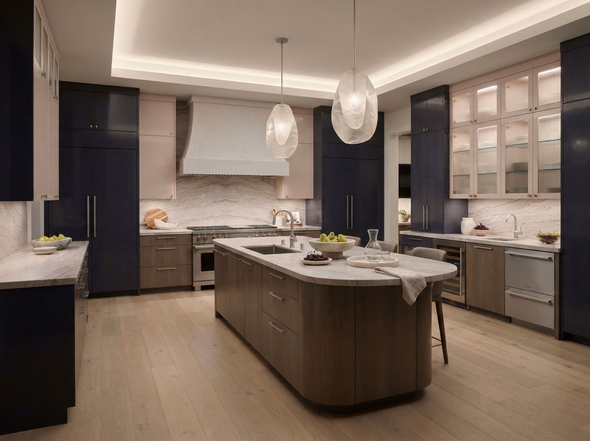 Luxury kitchen remodel project in Chino Hills, CA.