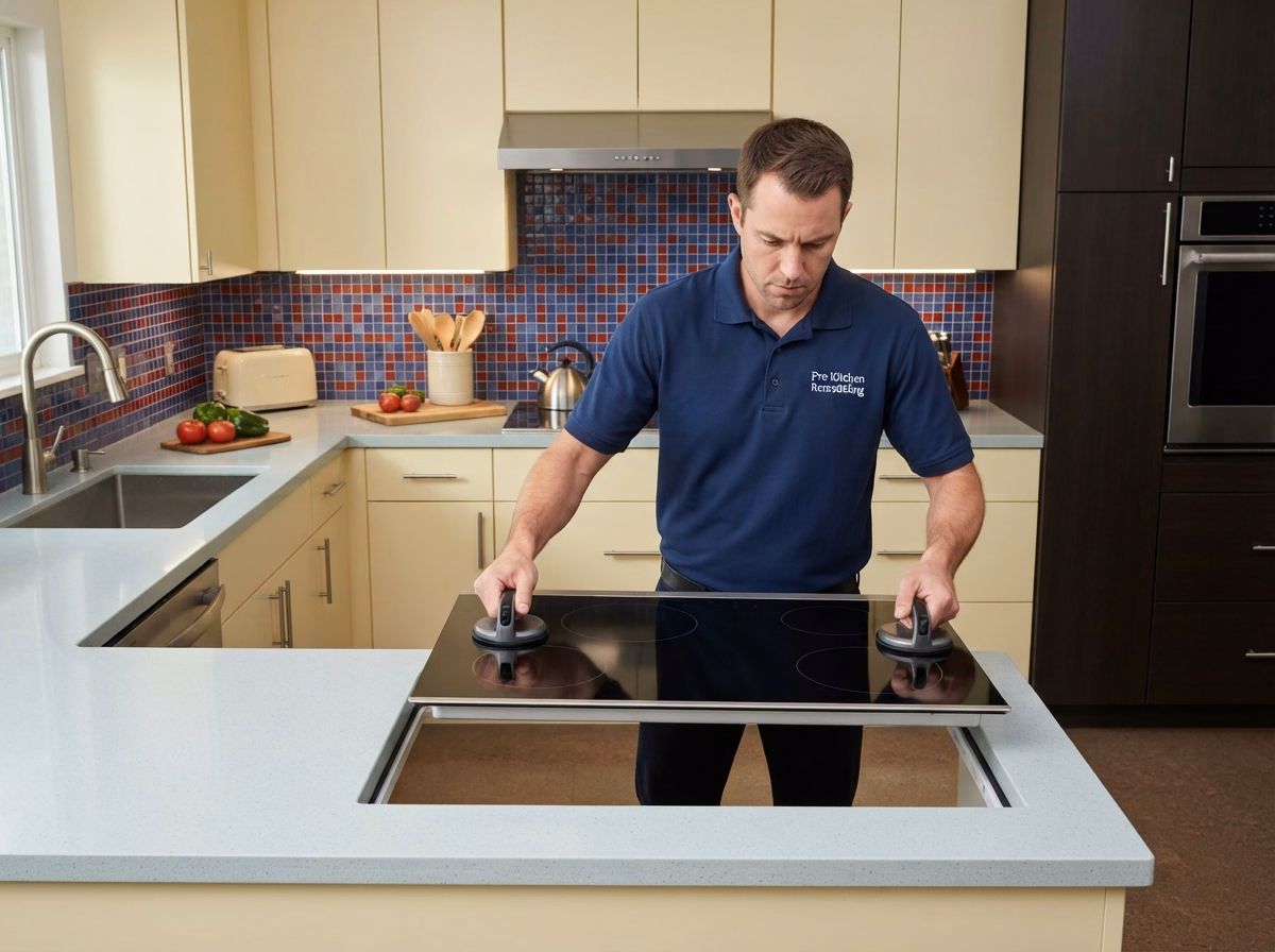 Range Cooktop Installation in San Bernardino County.