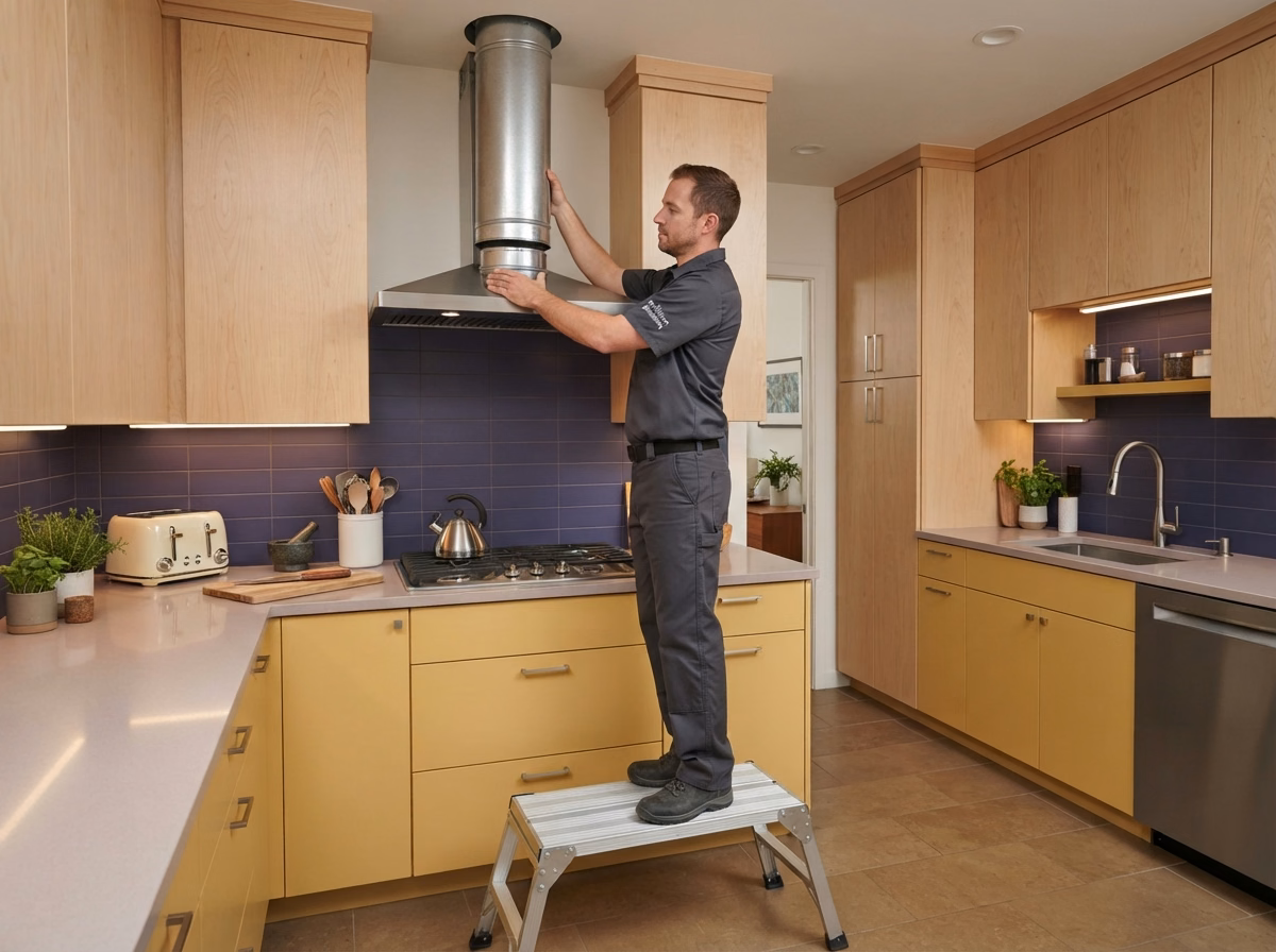 Range Hood Ventilation in San Bernardino County.