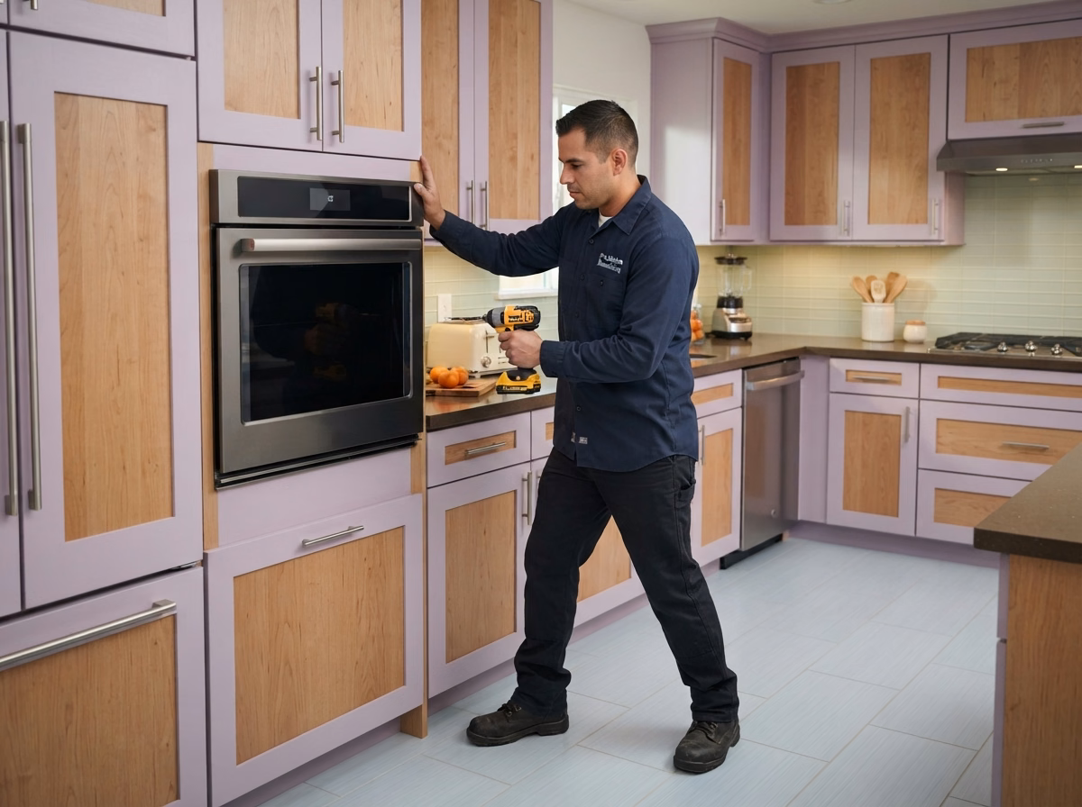 Wall Oven Installation in San Bernardino County.