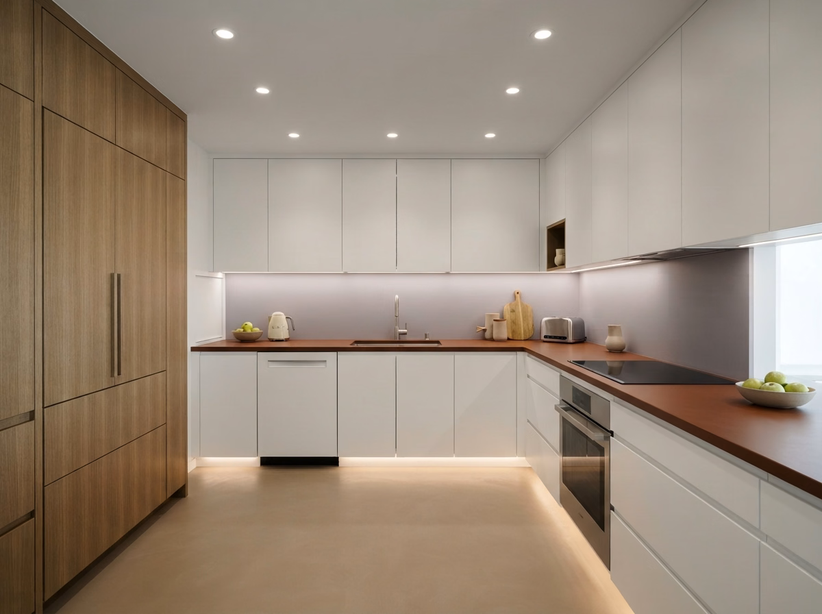 Minimalist Recessed Only Lighting | San Bernardino County Minimalist Recessed Only Lighting in San Bernardino County.