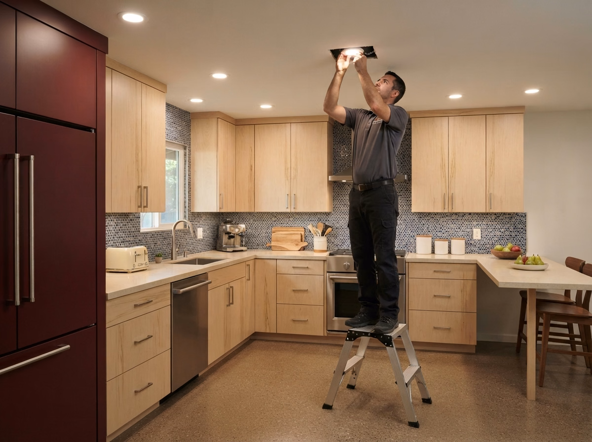 Recessed Lighting Installation | San Bernardino County Recessed Lighting Installation in San Bernardino County.